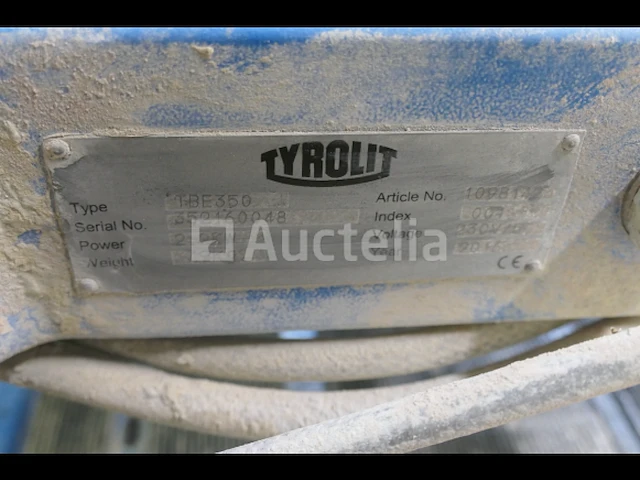 Tyrolit asfalteerzaag tbe350 - afbeelding 6 van  17