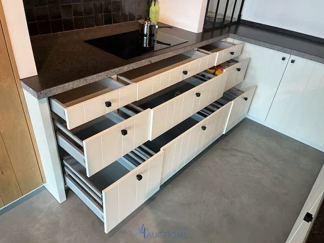U-vormige houten keuken - afbeelding 14 van  28