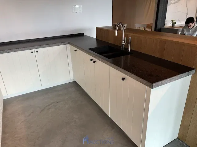 U-vormige houten keuken - afbeelding 25 van  28