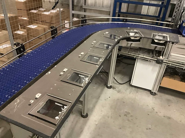 U-vormige transportband met 14 scanpunten - afbeelding 13 van  18