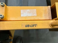 Ub-lift hand hydraulische palletwagen met luchtbanden - afbeelding 2 van  11