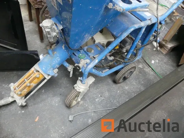 Uelzener maaschinefabrik s44 gipsprojector op wielen - afbeelding 3 van  5