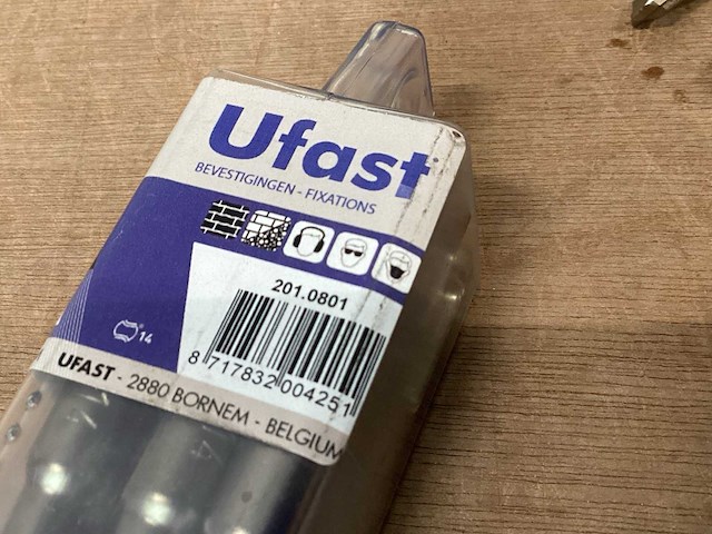 Ufast boor 8 x 160, sds plus, koker 10 stuks (13x) - afbeelding 5 van  5