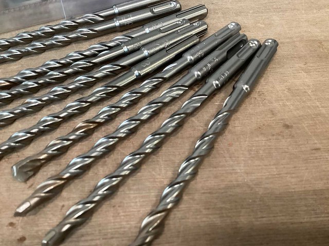 Ufast boor 8 x 160, sds plus, koker 10 stuks (16x) - afbeelding 3 van  5