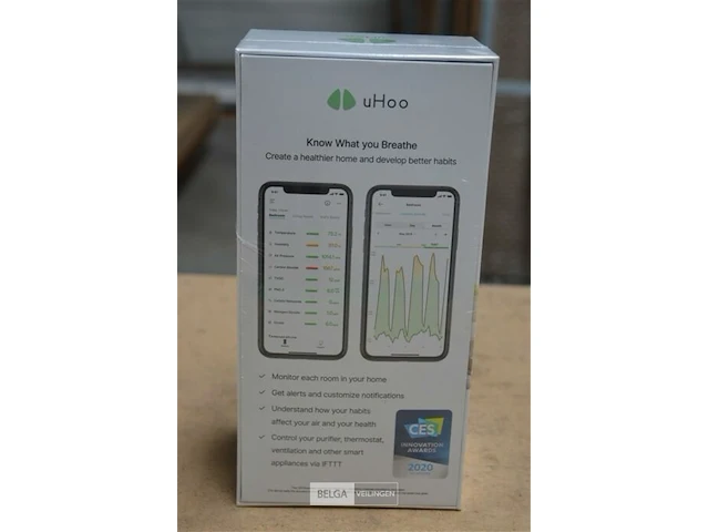 Uhoo smart air quality sensor - afbeelding 3 van  3