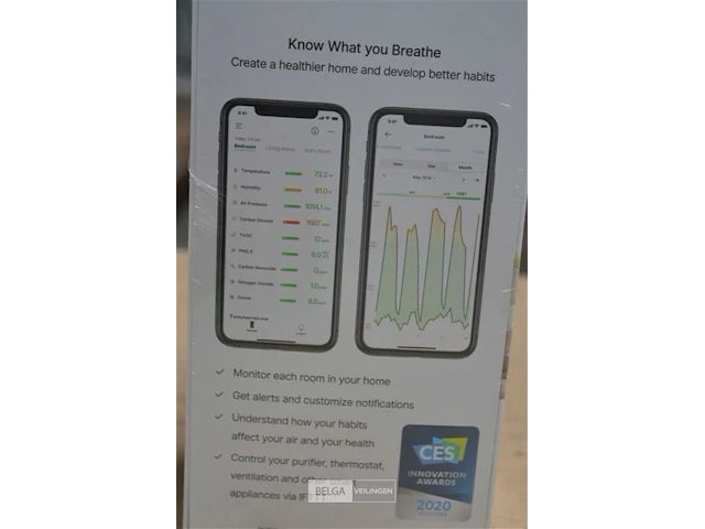 Uhoo smart air quality sensor - afbeelding 3 van  3