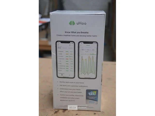 Uhoo smart air quality sensor - afbeelding 3 van  3
