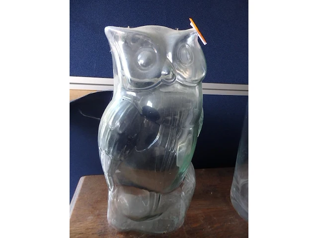 Uil+vaas glas - afbeelding 2 van  2