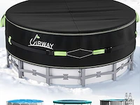 Uirway 12 ft rond zwembadafdekking - afbeelding 1 van  4