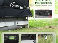 Uirway 12 ft rond zwembadafdekking - afbeelding 4 van  4