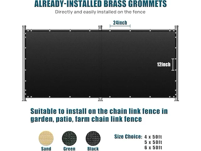 Uirway inkijkbescherming (1,5 m x 10 m) - afbeelding 2 van  6