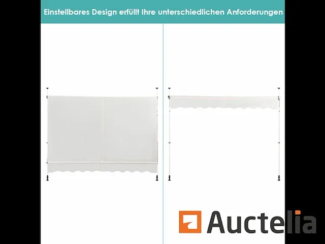 Uitbreidbaar balkon blind 300x120cm - afbeelding 4 van  7