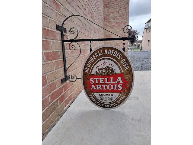 Uithang bord metaal van stella ( h 1140 mm d 860mm ) - afbeelding 1 van  4