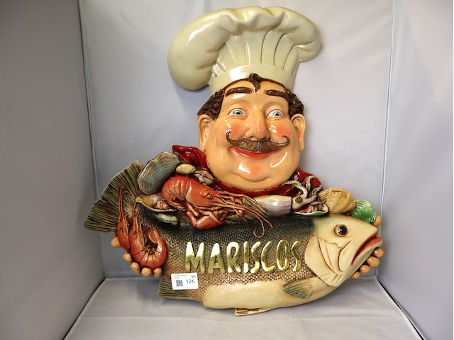 Uithangbord “mariscos” - afbeelding 1 van  3