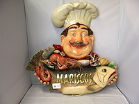 Uithangbord “mariscos” - afbeelding 1 van  3