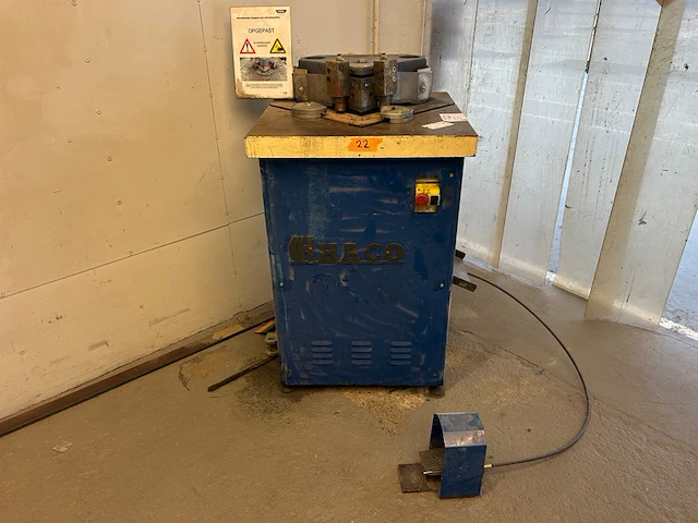 Uithoekmachine haco - afbeelding 1 van  8