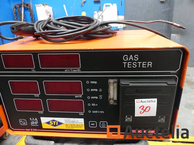 Uitlaatgasanalysator tecnomotor g321 sd - afbeelding 3 van  8