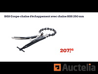 Uitlaatpijpsnijder met ketting hss bgs 134