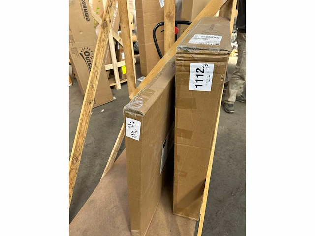 Uitschuifbare dienblad eettafel 160-200cm met walnoot houteffect - afbeelding 2 van  10