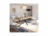 Uitschuifbare dienblad eettafel 200-240cm - afbeelding 2 van  8