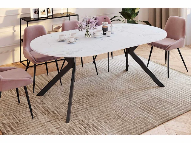 Uitschuifbare eettafel - 110-220 cm - afbeelding 1 van  6