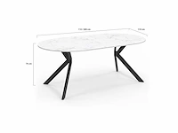 Uitschuifbare eettafel - 110-220 cm - afbeelding 5 van  6