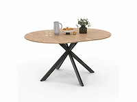 Uitschuifbare eettafel - 110/150 x 76 x 110 cm - afbeelding 5 van  10