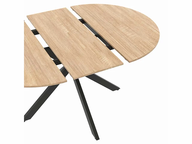 Uitschuifbare eettafel - 110/150 x 76 x 110 cm - afbeelding 8 van  10