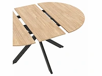 Uitschuifbare eettafel - 110/150 x 76 x 110 cm - afbeelding 8 van  10