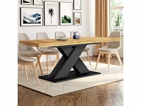 Uitschuifbare eettafel - 160-200cm - afbeelding 3 van  7