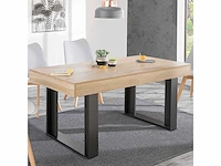 Uitschuifbare eettafel - 160x200 cm - afbeelding 4 van  11