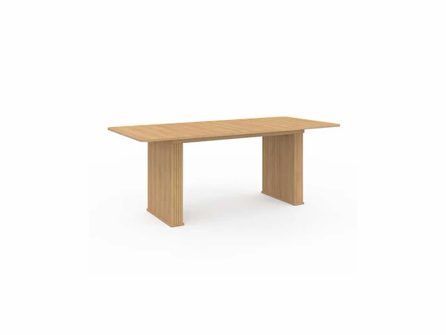 Uitschuifbare eettafel - lattenbodem - afbeelding 3 van  10