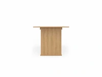 Uitschuifbare eettafel - lattenbodem - afbeelding 7 van  10
