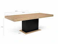 Uitschuifbare eettafel 160-200cm - afbeelding 3 van  3