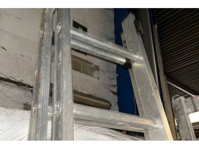 Uitschuifbare ladder dirks - afbeelding 2 van  4