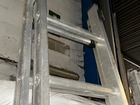 Uitschuifbare ladder dirks - afbeelding 2 van  4