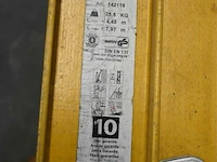 Uitschuifbare ladder met 16 sporten - aluminium - merk : altrex - afbeelding 2 van  2