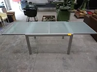 Uitschuifbare metalen tafel - afbeelding 1 van  5