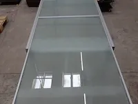 Uitschuifbare metalen tafel - afbeelding 3 van  5