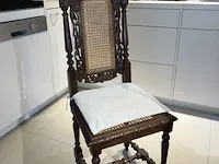 Uitschuifbare ovalen jachttafel met 5 stoelen - afbeelding 10 van  11