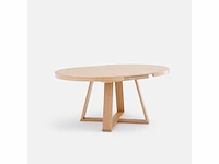 Uitschuifbare ronde tafel - tot 10 couverts - afbeelding 7 van  10