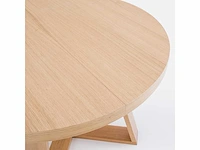 Uitschuifbare ronde tafel - tot 10 couverts - afbeelding 8 van  10