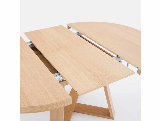 Uitschuifbare ronde tafel - tot 10 couverts - afbeelding 10 van  11