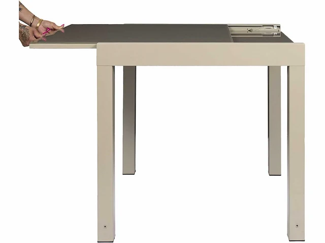 Uitschuifbare tuintafel - afbeelding 4 van  8