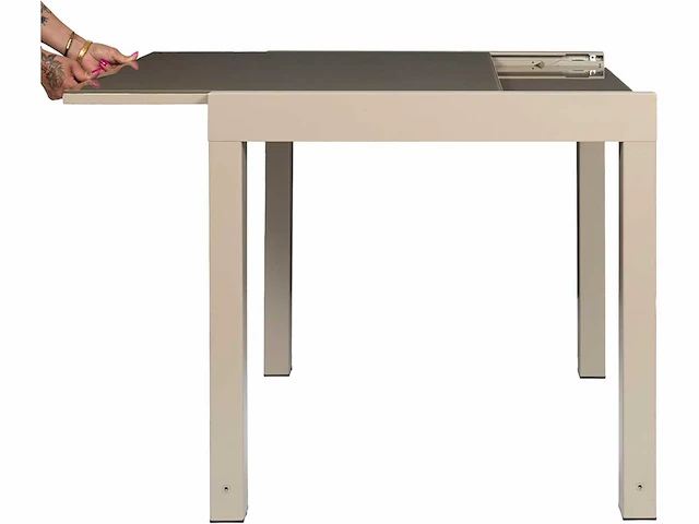 Uitschuifbare tuintafel - afbeelding 5 van  8