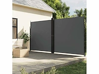 Uitschuifbare zijluifel antraciet 220x600 cm - afbeelding 1 van  7
