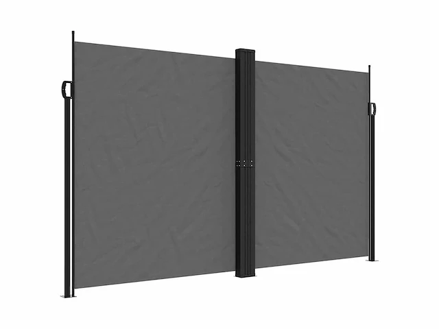 Uitschuifbare zijluifel antraciet 220x600 cm - afbeelding 2 van  7