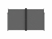 Uitschuifbare zijluifel antraciet 220x600 cm - afbeelding 3 van  7