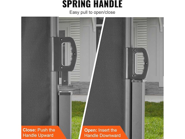 Uitschuifbare zijluifel – buitenscherm – 200 x 590 cm - afbeelding 5 van  8