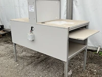 Ulniversele werktafel met 2 uitschuifbare werkvlakken - afbeelding 1 van  5